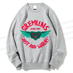Unisex Gremlins Printed Sweatshirt