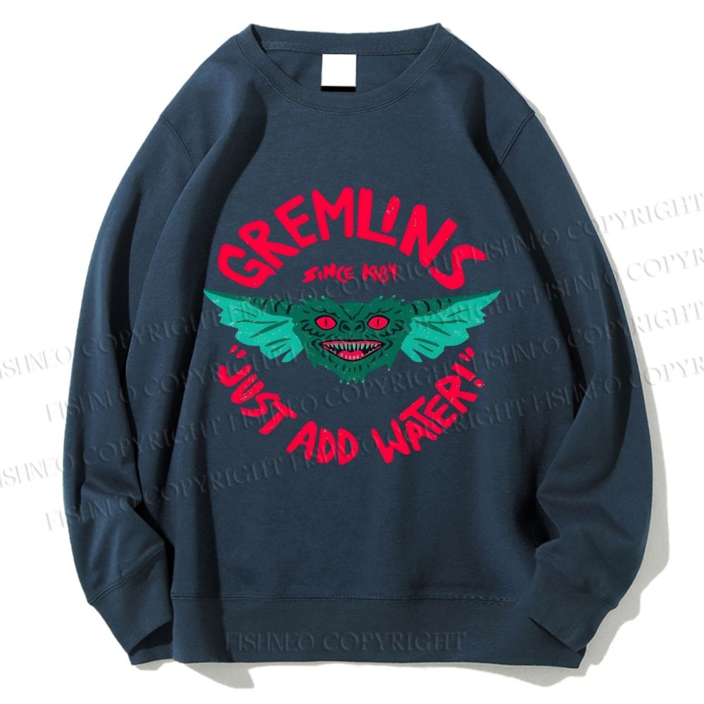 Unisex Gremlins Printed Sweatshirt