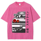 Nissan Car Vintage Wash Japanese Design T-Shirt