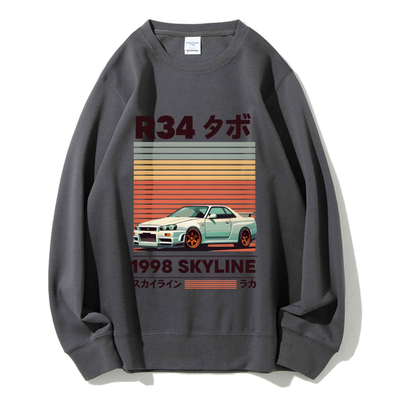 1998 Nissan R34 Skyline Cotton Sweatshirt