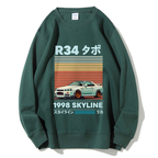 1998 Nissan R34 Skyline Cotton Sweatshirt