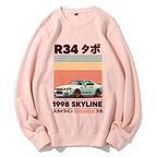 1998 Nissan R34 Skyline Cotton Sweatshirt