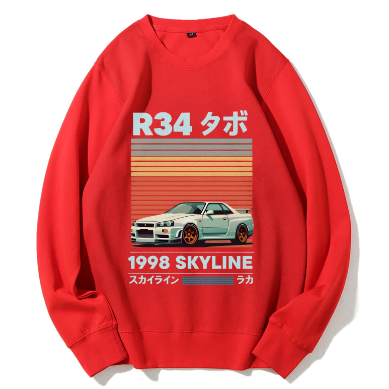 1998 Nissan R34 Skyline Cotton Sweatshirt