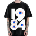 1984 Eyes Abstract Minimalist Vintage Washed T-shirt