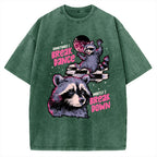 Unisex Sometimes I Break Dance Vintage Washed T-shirt