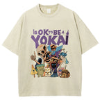 Ok yokai Vintage Washed T-shirt