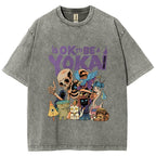 Ok yokai Vintage Washed T-shirt