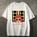 Unisex Classic Cotton Japanese Yayoi Kusama Woman Printed T-shirt