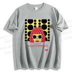 Unisex Classic Cotton Japanese Yayoi Kusama Woman Printed T-shirt