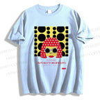 Unisex Classic Cotton Japanese Yayoi Kusama Woman Printed T-shirt
