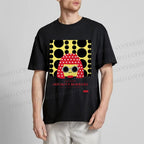Unisex Classic Cotton Japanese Yayoi Kusama Woman Printed T-shirt