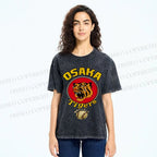 Unisex Osaka Tigers Printed Washed Tee
