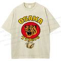Unisex Osaka Tigers Printed Washed Tee