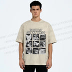 Unisex Which Cat Are You Today Printed Washed Tee