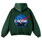 CHONK/NASA Vintage Washed Cotton Back Art Hoodie