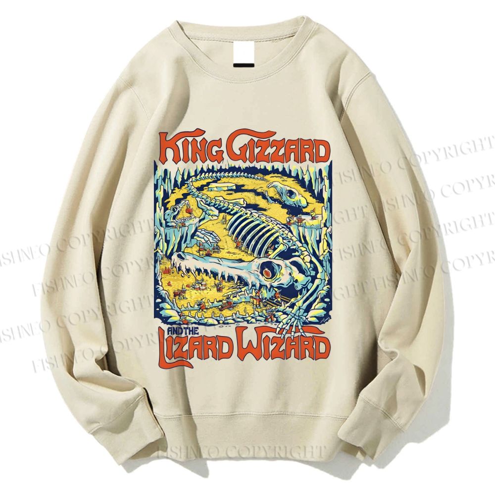 Unisex King Gizzard Printed Sweatshirt