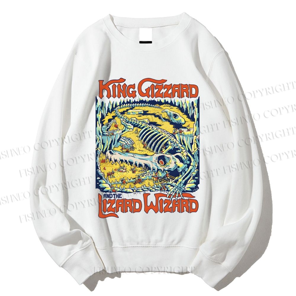 Unisex King Gizzard Printed Sweatshirt