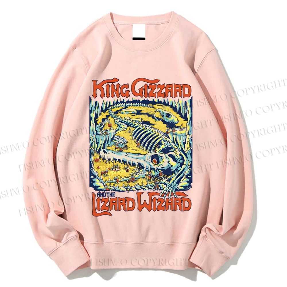 Unisex King Gizzard Printed Sweatshirt