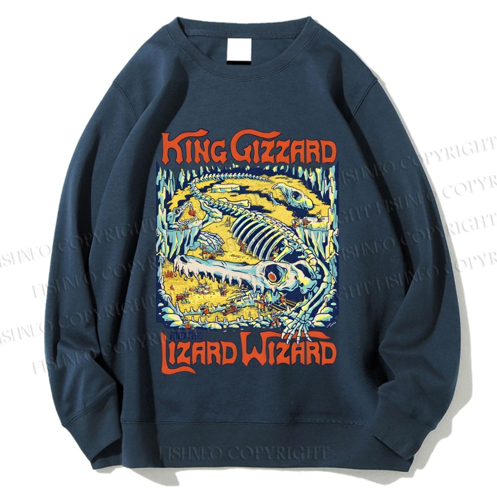 Unisex King Gizzard Printed Sweatshirt