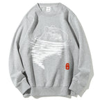 Swimming Capybara Cotton Sweatshirt
