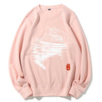 Swimming Capybara Cotton Sweatshirt