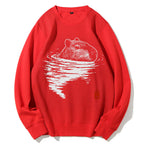 Swimming Capybara Cotton Sweatshirt