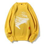 Swimming Capybara Cotton Sweatshirt