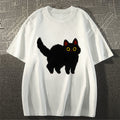 Fluffy black cat Classic T-Shirt