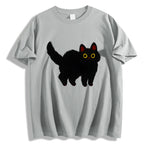 Fluffy black cat Classic T-Shirt