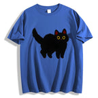 Fluffy black cat Classic T-Shirt