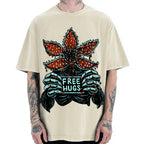 Unisex Free Hugs Vintage Washed T-shirt