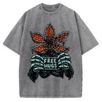 Unisex Free Hugs Vintage Washed T-shirt
