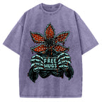 Unisex Free Hugs Vintage Washed T-shirt
