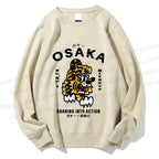 Unisex Osaka Tiger Printed Sweatshirt