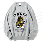 Unisex Osaka Tiger Printed Sweatshirt
