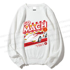 Unisex Speed Racer Printed Sweatshirt