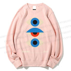 Unisex Bauhaus Art Geometric Eye Printed Sweatshirt