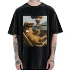 Funny Cat Pictures Vintage Washed T-shirt
