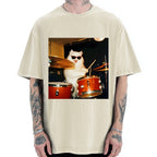 Funny Cat Meme Vintage Washed T-shirt