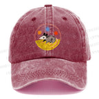 Unisex Vintage Casual Cute Opossum Washed Cap
