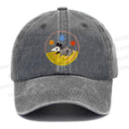 Unisex Vintage Casual Cute Opossum Washed Cap