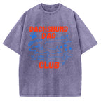 Dachshund Dad Club Vintage Washed T-shirt