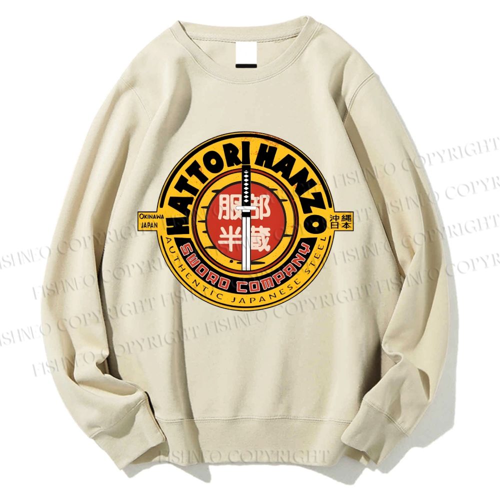 Unisex Hattori Hanzo Sword Company Printed Sweatshirt