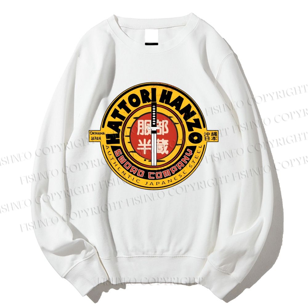 Unisex Hattori Hanzo Sword Company Printed Sweatshirt