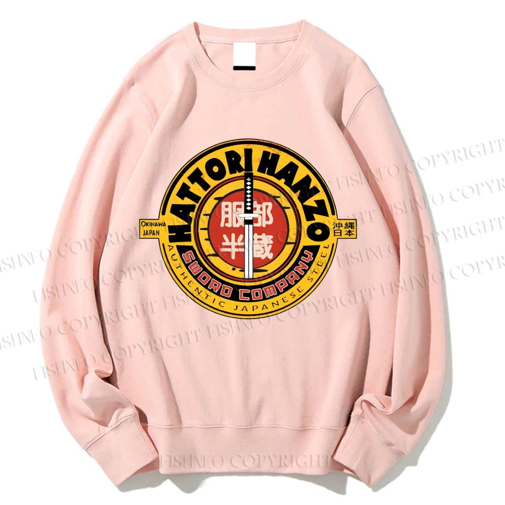 Unisex Hattori Hanzo Sword Company Printed Sweatshirt