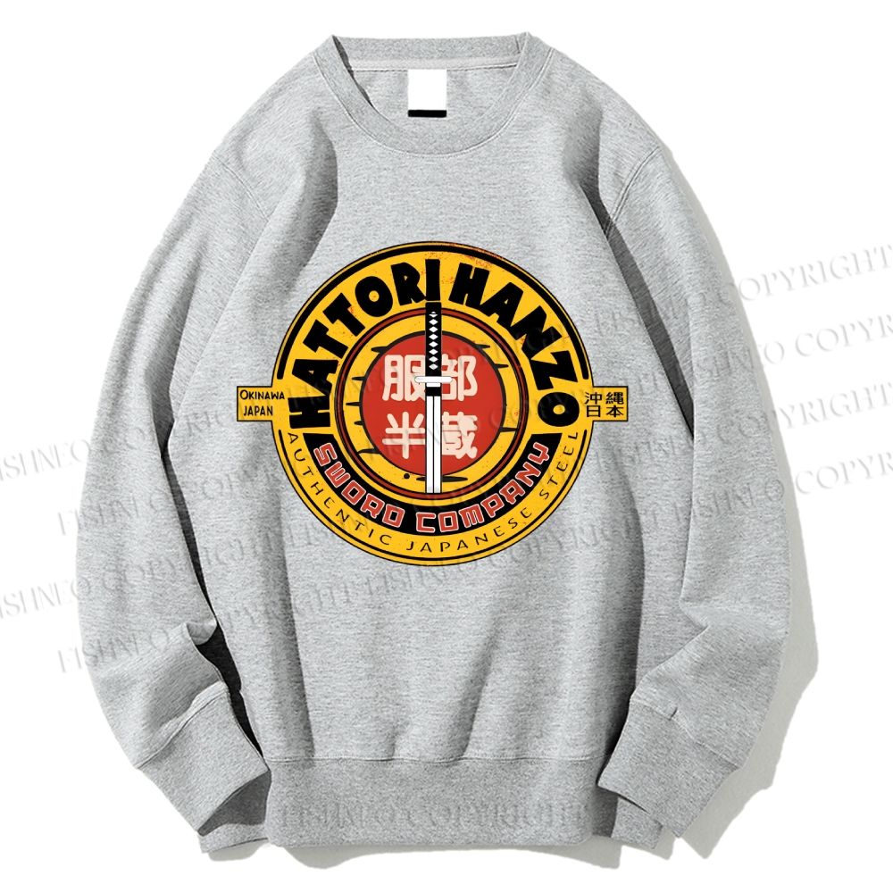 Unisex Hattori Hanzo Sword Company Printed Sweatshirt