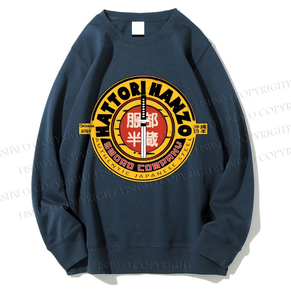 Unisex Hattori Hanzo Sword Company Printed Sweatshirt