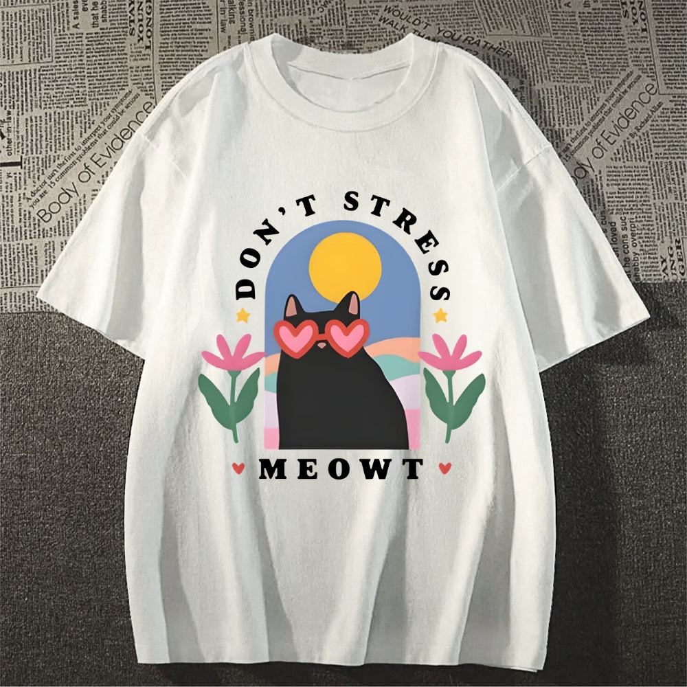 Don't Stress Cat Classic T-Shirt