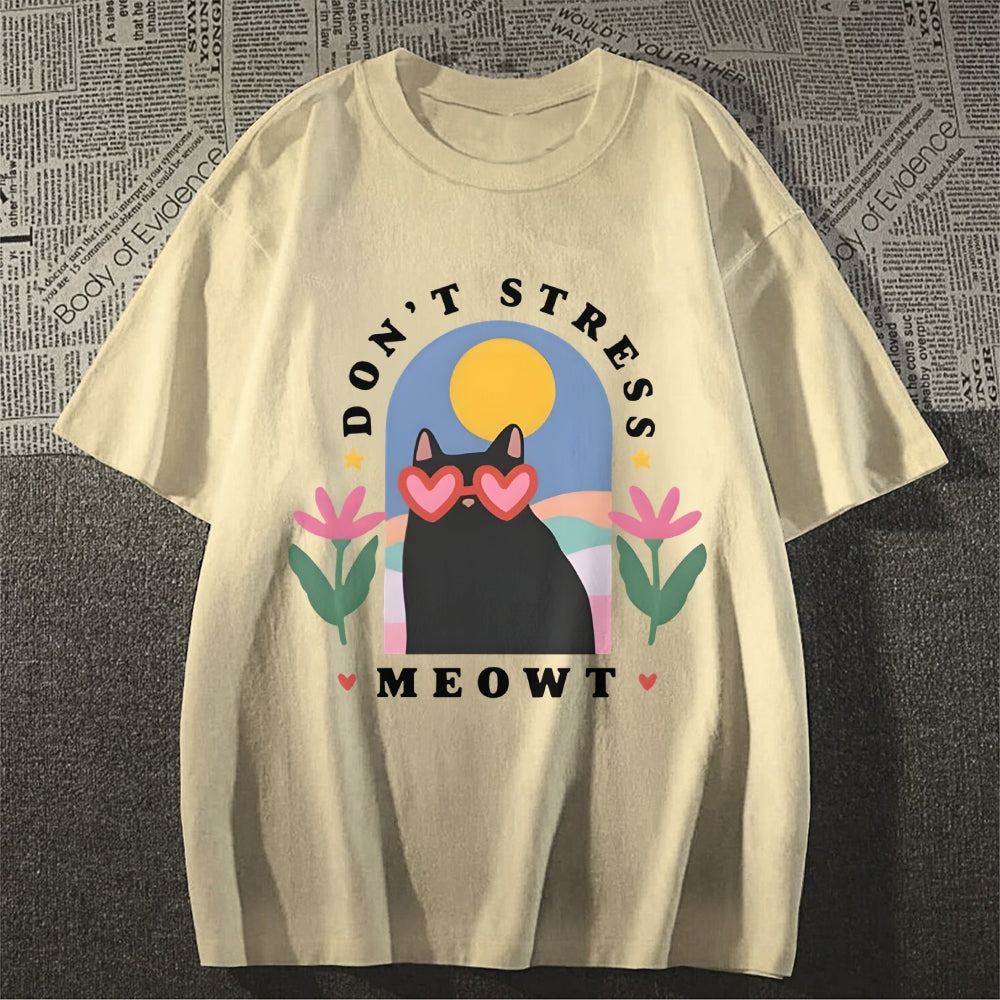 Don't Stress Cat Classic T-Shirt