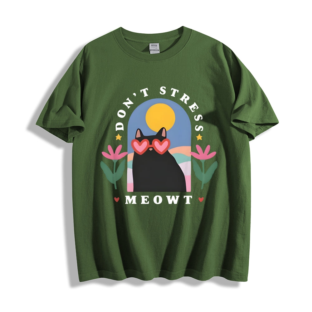Don't Stress Cat Classic T-Shirt